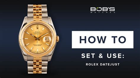 change rolex time|how to adjust Rolex time.